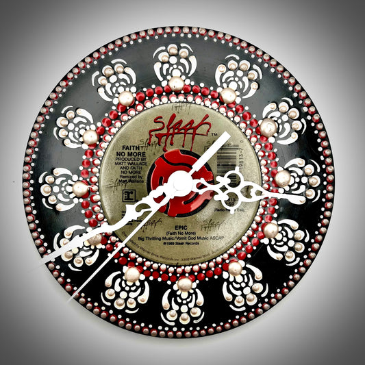Faith No More "Epic" Vintage 45 Record Clock