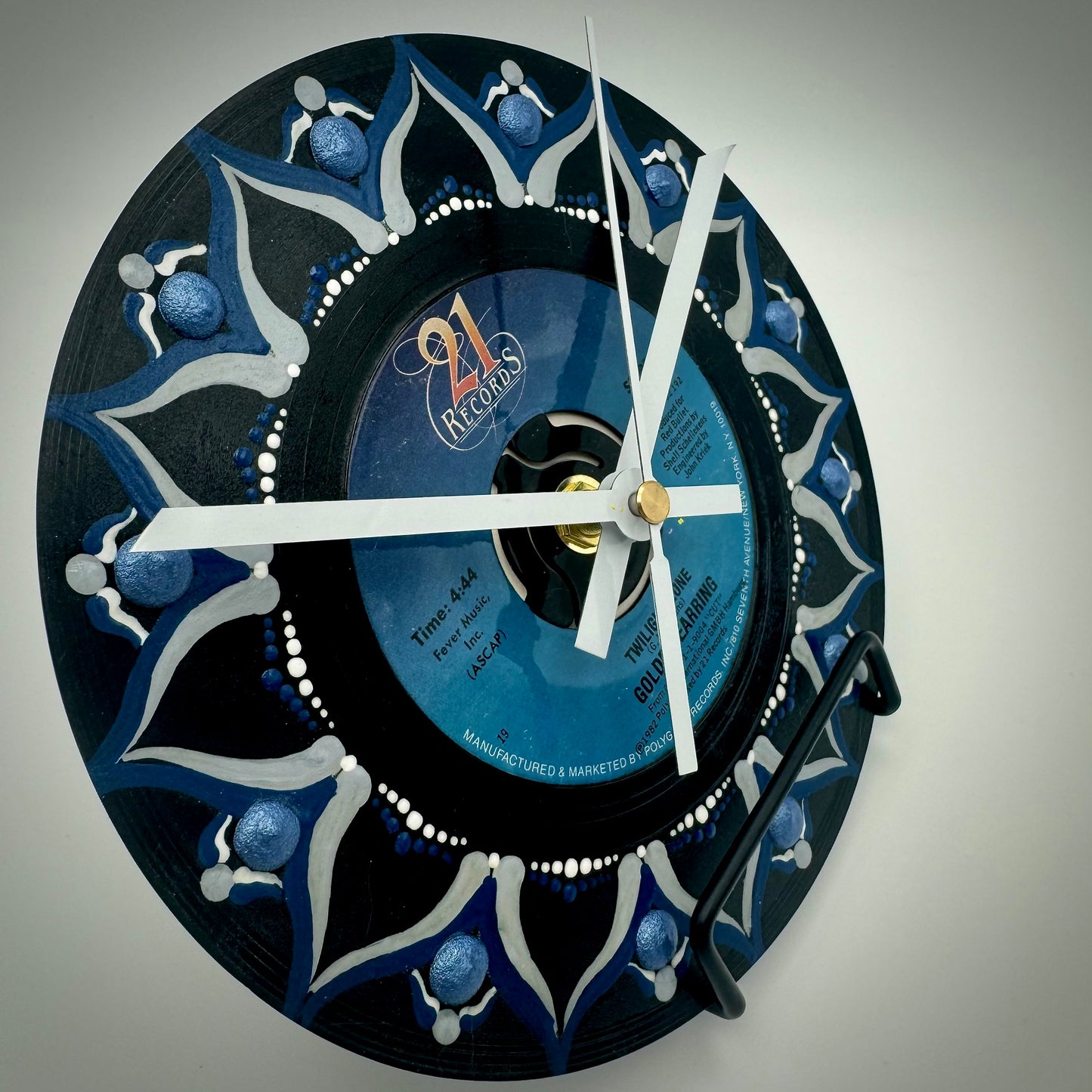 Golden Earring "Twilight Zone" Vintage 45 Record Clock