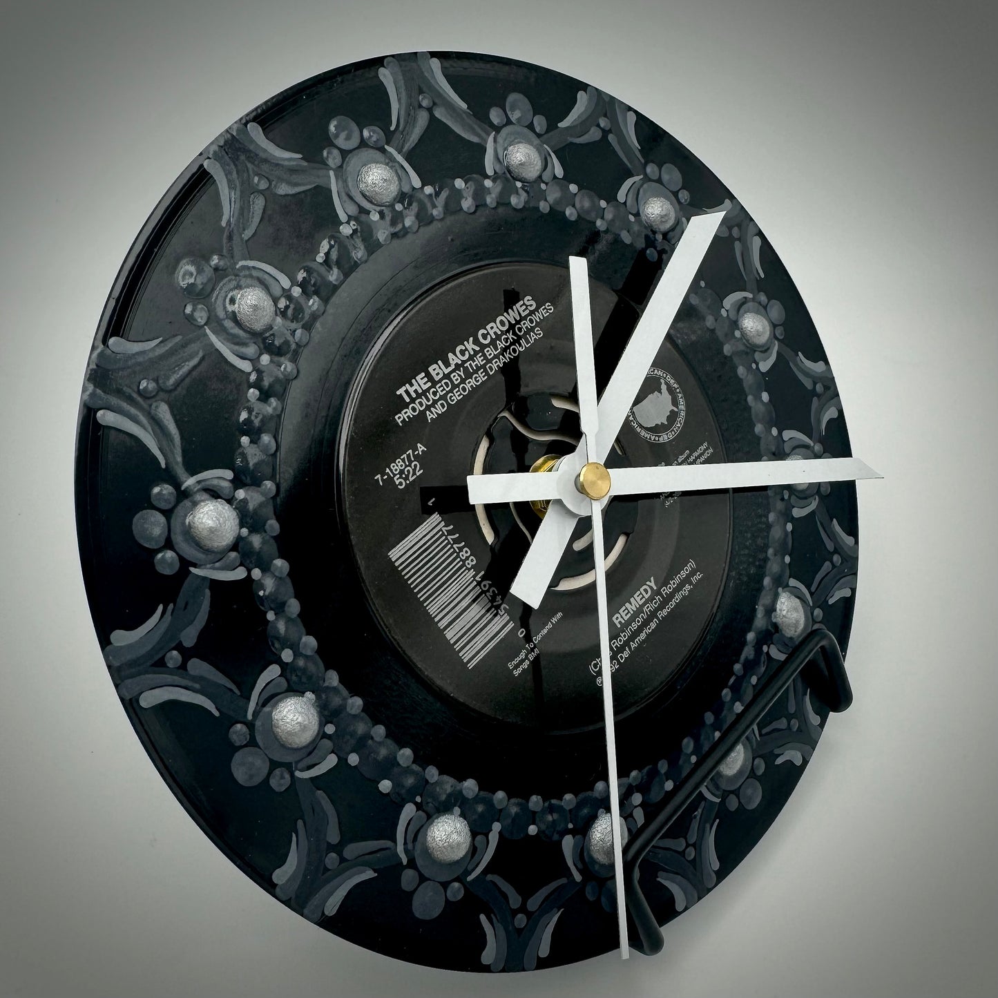 The Black Crowes "Remedy" Vintage 45 Record Clock