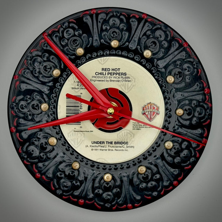 7 inch Vinyl Record Preserved Label Clocks