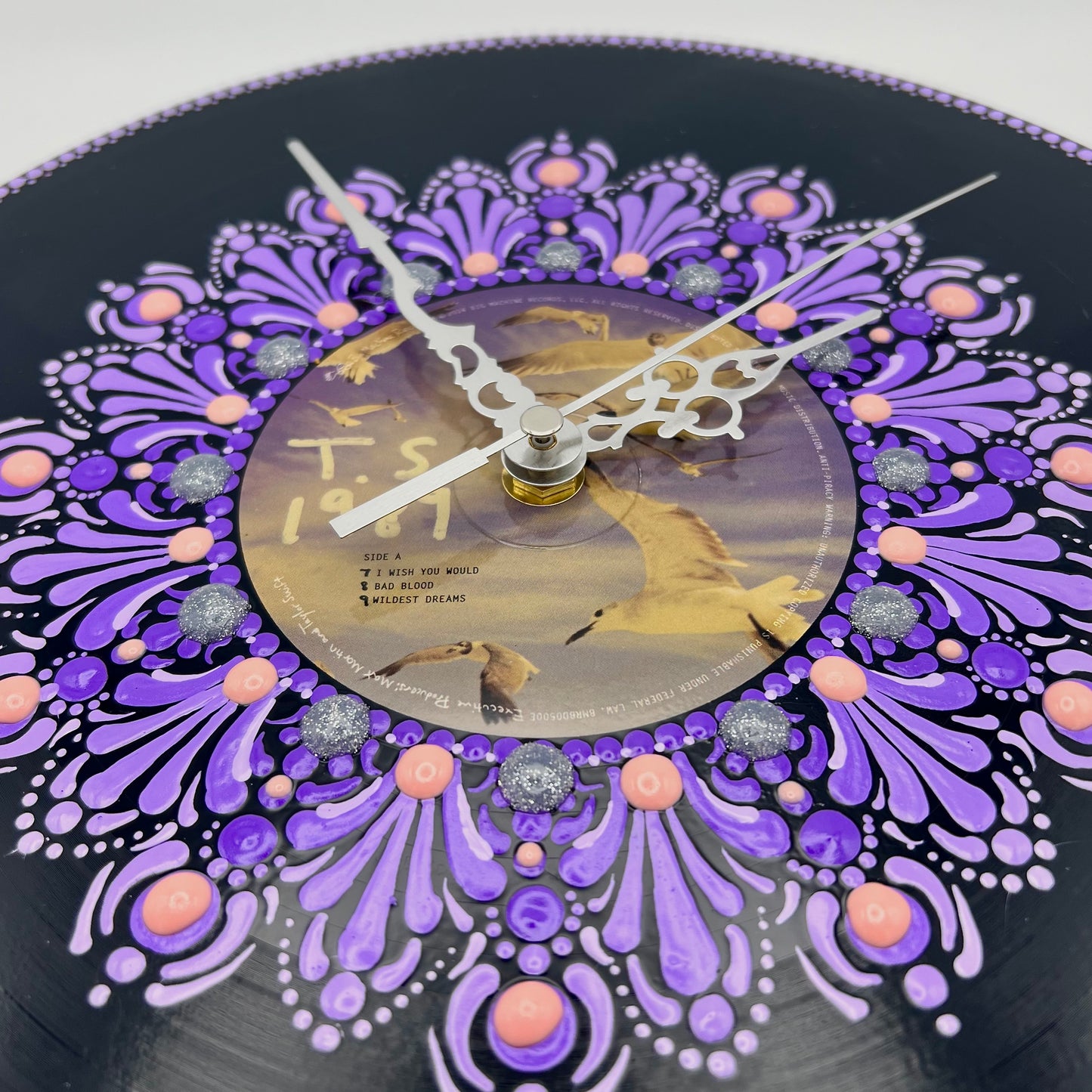 Taylor Swift "1989" Mandala Album Clock