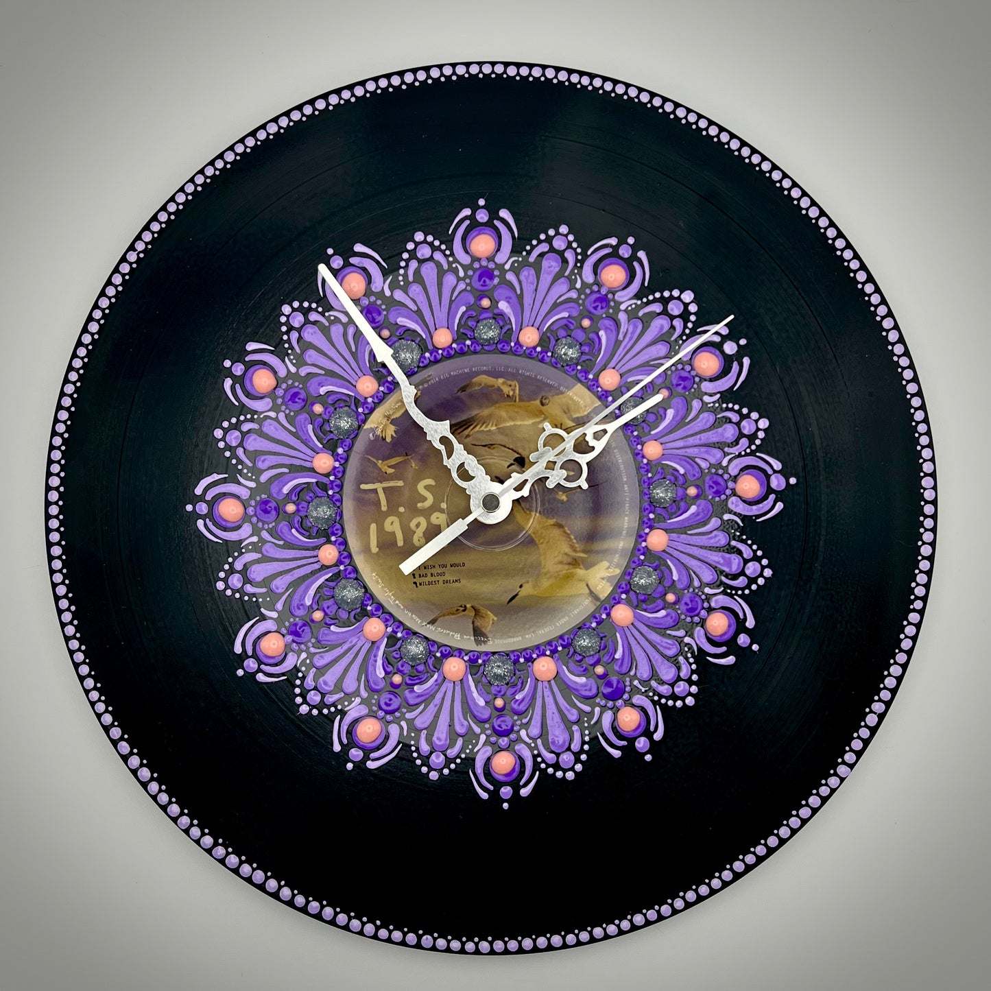 Taylor Swift "1989" Mandala Album Clock